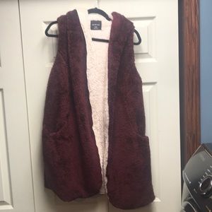 Reversible vest. Very soft, very warm!